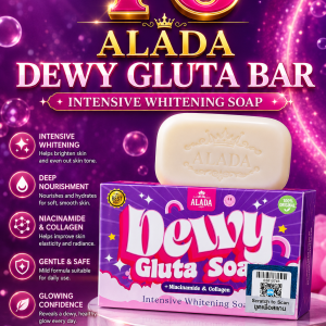 ALADA DEWY GLUTA SOAP + NIACINAMIDE & COLLAGEN 70G
