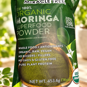 MIRACLE TREE 100% ORGANIC MORINGA SUPERFOOD POWDER