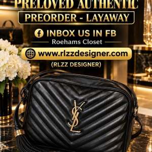 THIS IS A PREO RDER ITEM. CLICK & READ BELOW- PRE-LOVED AUTHENTIC. CLICK & READ BELOW⬇️⬇️⬇️YSL CAMERA BAG