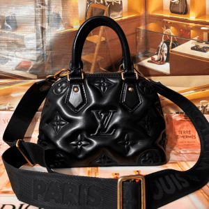 LV Mini Alma Pure Leather Black