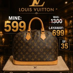 LV Alma PM Monogram