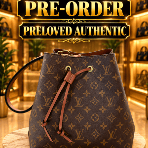 LOUIS VUITTON NÉONOÉ MM MONOGRAM CANVAS BUCKET BAG – CARAMEL BROWN