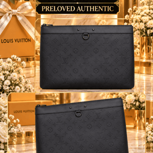 LV DISCOVERY POCHETTE – BLACK MONOGRAM SHADOW 🖤