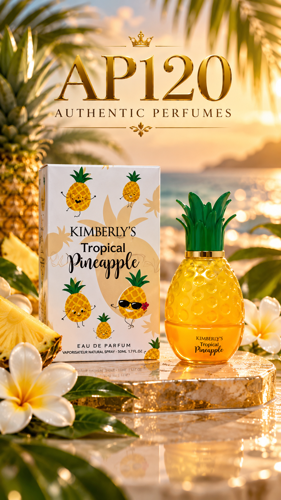 AUTHENTIC Kimberly Tropical Pineapple for Women (MHC)